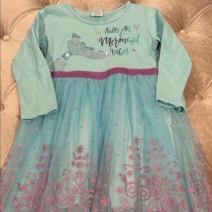 Mermaid Vibes Kids Dress